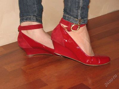 Лот: 926033. Фото: 1. яркие туфли р. 39-40. Туфли