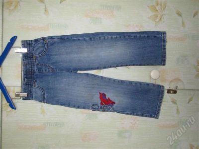 Лот: 349425. Фото: 1. Джинсы Benetton на возраст 2-3... Брюки, шорты, джинсы