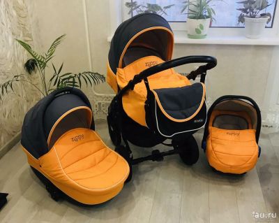 Лот: 15258902. Фото: 1. Коляска 4 в 1 Zippy Orbit. Состояние... Коляски