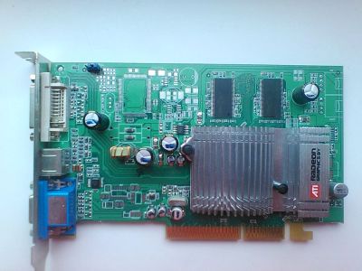 Лот: 6059653. Фото: 1. Radeon9600 256mb. Видеокарты