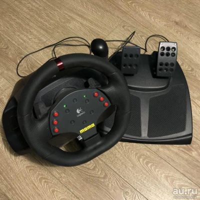 Лот: 16241982. Фото: 1. Руль для пк Logitech Momo Racing. Рули, джойстики