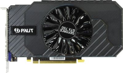 Лот: 10947111. Фото: 1. Palit GeForce GTX 750 StormX OC... Видеокарты