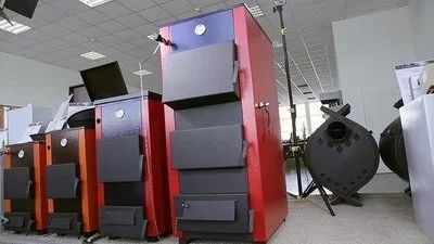 Лот: 9317923. Фото: 1. Котел твердотопливный отопительный... Отопительные котлы, печи