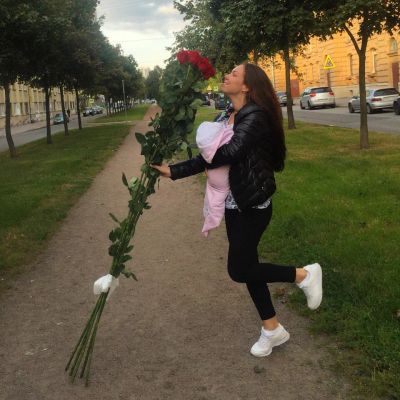 Лот: 8097045. Фото: 1. Роза великан 200см в Красноярске. Свежие цветы