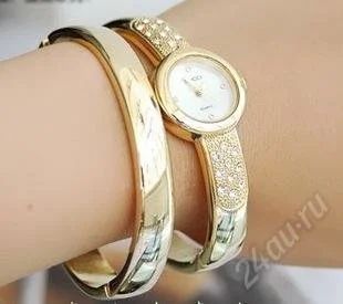 Лот: 2493892. Фото: 1. Комплект часы + браслет Cucci. Другие наручные часы