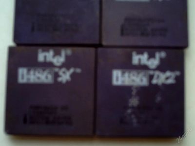 Лот: 88286. Фото: 1. процессоры INTEL I486 SX. Процессоры