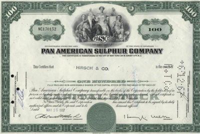 Лот: 753311. Фото: 1. США. Настоящая американская акция... Документы, ценные бумаги, письма