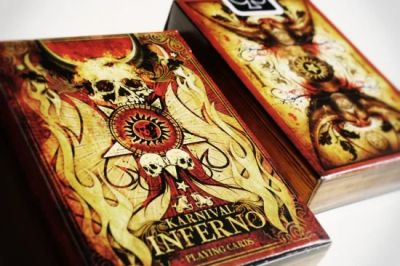 Лот: 3099625. Фото: 1. Карты игральные Karnival Inferno. Настольные игры, карты