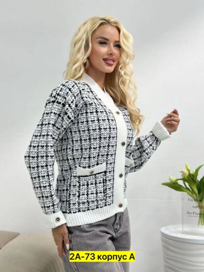 Лот: 25788212. Фото: 1. Кардиган новый (размер 46-50... Свитеры, толстовки, худи