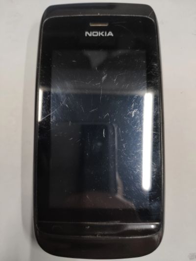 Лот: 17514603. Фото: 1. Nokia Asha 308 Черный. Смартфоны