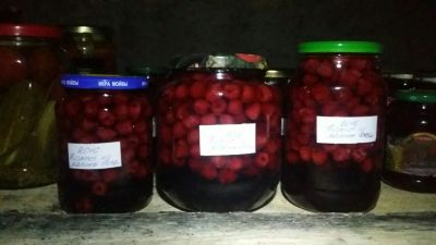 Лот: 8104269. Фото: 1. Компот из малины. Домашние заготовки
