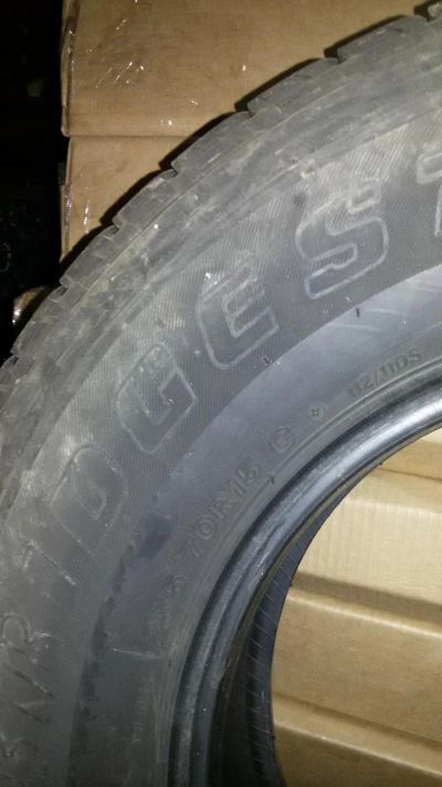 Лот: 6834428. Фото: 1. Резина ( шина ) Bridgestone комплект... Шины