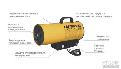 Лот: 13526062. Фото: 1. Нагреватель газовый Master BLP... Обогреватели бытовые
