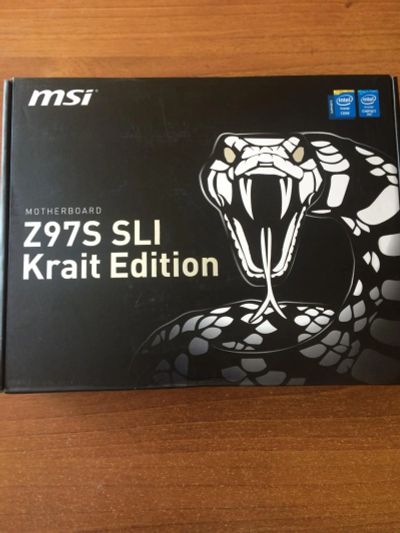 Лот: 7767385. Фото: 1. Материнская плата z97s sli krait... Материнские платы