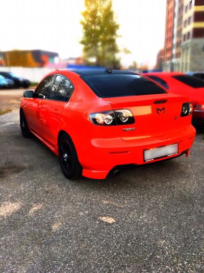 Лот: 18237420. Фото: 1. Клыки на задний бампер Mazda 3... Детали тюнинга