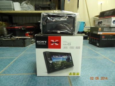 Лот: 4063659. Фото: 1. Sony XAV-63 2-din мультимедиацентр. Автомагнитолы