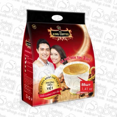 Лот: 20533277. Фото: 1. Коффе 3 в 1 Tni king coffee. Чай, кофе, какао