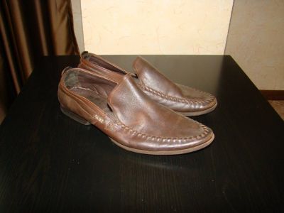 Лот: 12044618. Фото: 1. Продам мужские кожаные итальянские... Туфли