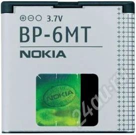 Лот: 208146. Фото: 1. АКБ оригинал (блистер) Nokia BP-6MT. Аккумуляторы