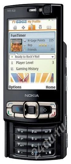 Лот: 468595. Фото: 1. nokia n95 8gb ORIGINAL. Смартфоны