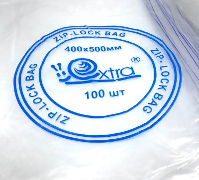 Лот: 11849360. Фото: 1. ⬜Пакеты Zip-Lock 40 х 50 см 100... Тара, упаковка