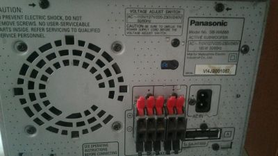Лот: 11892430. Фото: 1. Активный саб Panasonic. Активные акустические системы