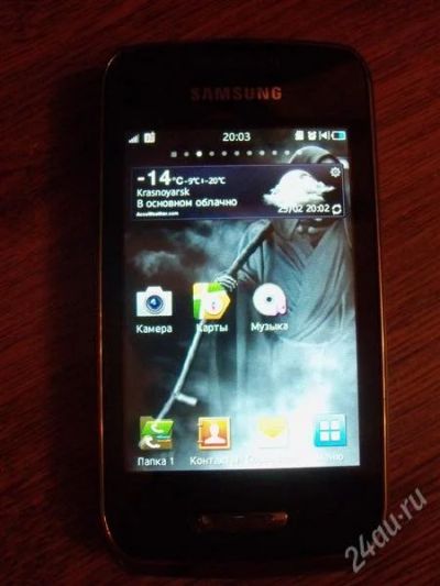 Лот: 2549792. Фото: 1. Samsung wave y gt-s5380d. Смартфоны