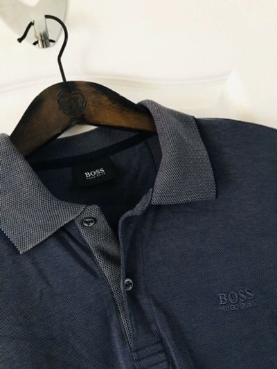 Лот: 15612920. Фото: 1. Hugo Boss поло XL произведено... Рубашки