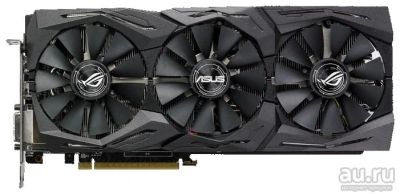 Лот: 9876217. Фото: 1. Видеокарта ASUS Radeon RX 580... Видеокарты