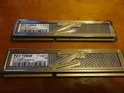 Лот: 7193855. Фото: 1. Память OCZ DDR3 1GB PC3-12800... Оперативная память