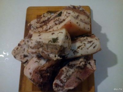 Лот: 7252022. Фото: 1. Сало соленое, деревенское. Мясо, птица, яйцо
