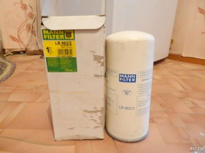 Лот: 8126368. Фото: 1. Масляный фильтр MANN LB 962/2. Расходные материалы