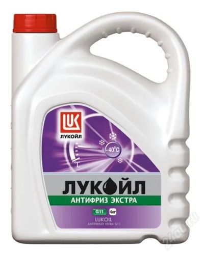 Лот: 2118617. Фото: 1. Лукойл Антифриз Экстра G-11 (4кг... Масла, жидкости
