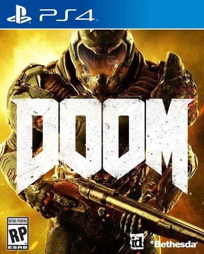 Лот: 18222996. Фото: 1. Диск DOOM (ДУМ 2016) для PlayStation... Игры для консолей