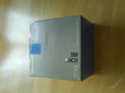 Лот: 1124771. Фото: 1. коробка от Sonyericsson Z710. Коробки, инструкции