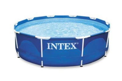 Лот: 24887673. Фото: 1. Бассейн каркасный INTEX Metal... Комоды