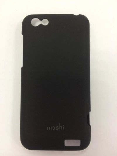 Лот: 10536626. Фото: 1. Чехол HTC One V Пластик Черный... Чехлы, бамперы