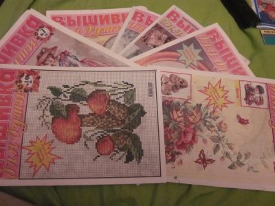 Лот: 3930462. Фото: 1. "Вышивка для души" 7 журнальчиков... Рукоделие