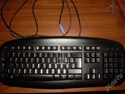 Лот: 558216. Фото: 1. Клавиатура Logitech черная. Клавиатуры и мыши