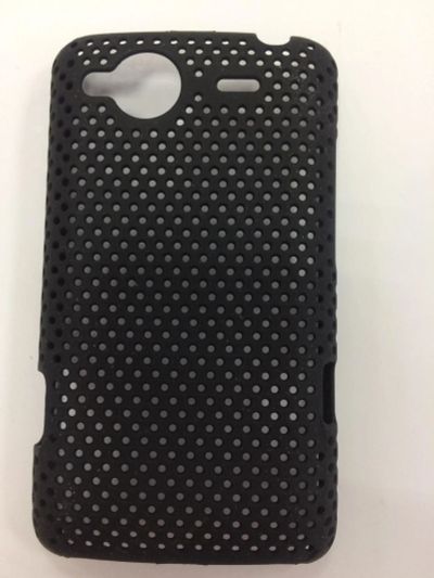 Лот: 10538044. Фото: 1. Чехол HTC Salsa Case Grid Черный... Чехлы, бамперы