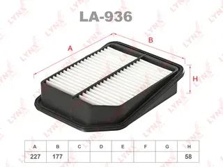 Лот: 21767764. Фото: 1. LYNXauto LA-936 (A974) воздушный... Расходные материалы