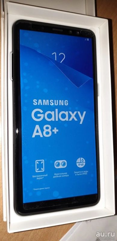 Лот: 13614020. Фото: 1. Samsung Galaxy A8+ 2018 (SM-A730F... Смартфоны