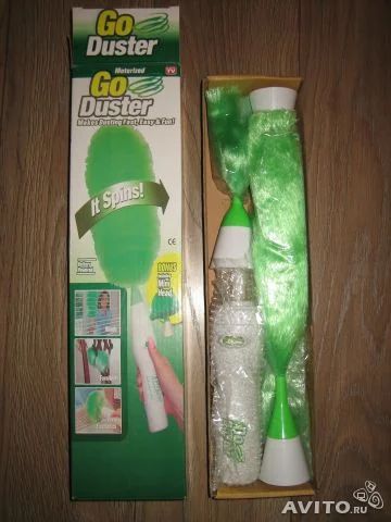 Лот: 6906185. Фото: 1. Электрощетка от пыли Go Duster. Инвентарь для уборки
