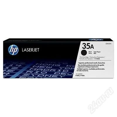 Лот: 2148829. Фото: 1. Картридж лазерный HP CB435A для... Картриджи, расходные материалы