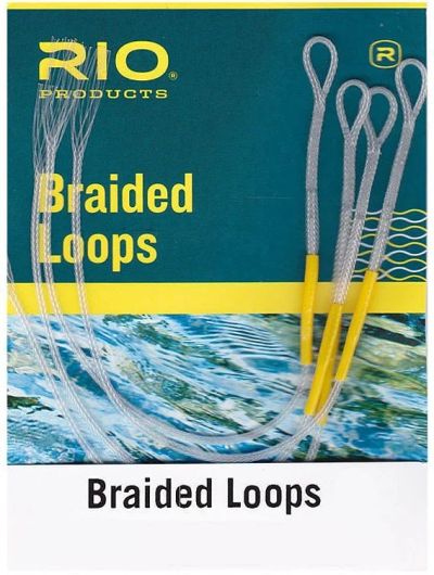 Лот: 16625938. Фото: 1. Петли для шнуров Rio Braided Loops... Леска, блесны, крючки, мормышки