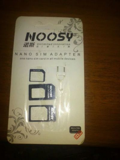 Лот: 7125245. Фото: 1. Noosy Nano SIM карта адаптер 4... Другое (смартфоны, связь, навигация)