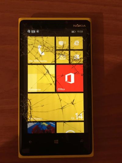 Лот: 6883634. Фото: 1. nokia lumia 920 желтый. Смартфоны