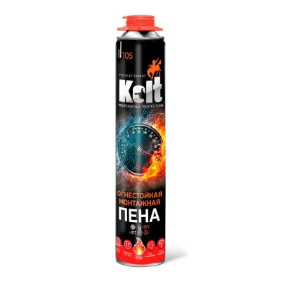 Лот: 24091079. Фото: 1. Пена монтажная Kolt, профессиональная... Клеи, герметики, пена монтажная, клейкие ленты