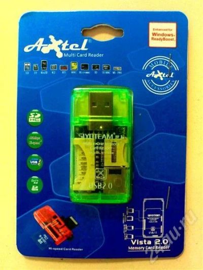 Лот: 408065. Фото: 1. Картридер Multi Card Reader. USB-флеш карты