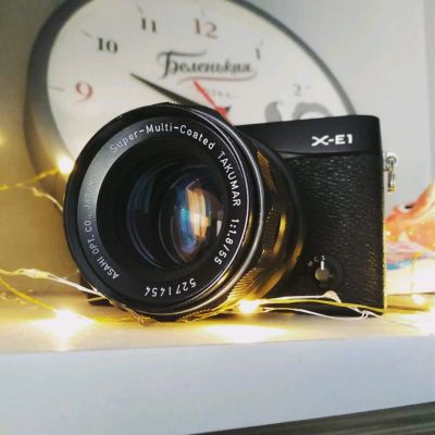 Лот: 12610476. Фото: 1. Super-Multi-Coated Takumar 55mm... Объективы